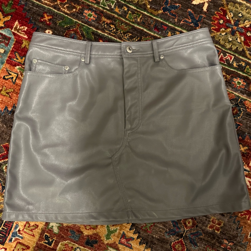 Jonathan Simkhai Leather Skirt